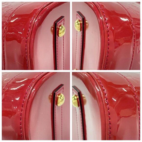 LOUIS VUITTON Alma PM Rose Indian Monogram Vernis - Handbag 776-082225 - Picture 6 of 13